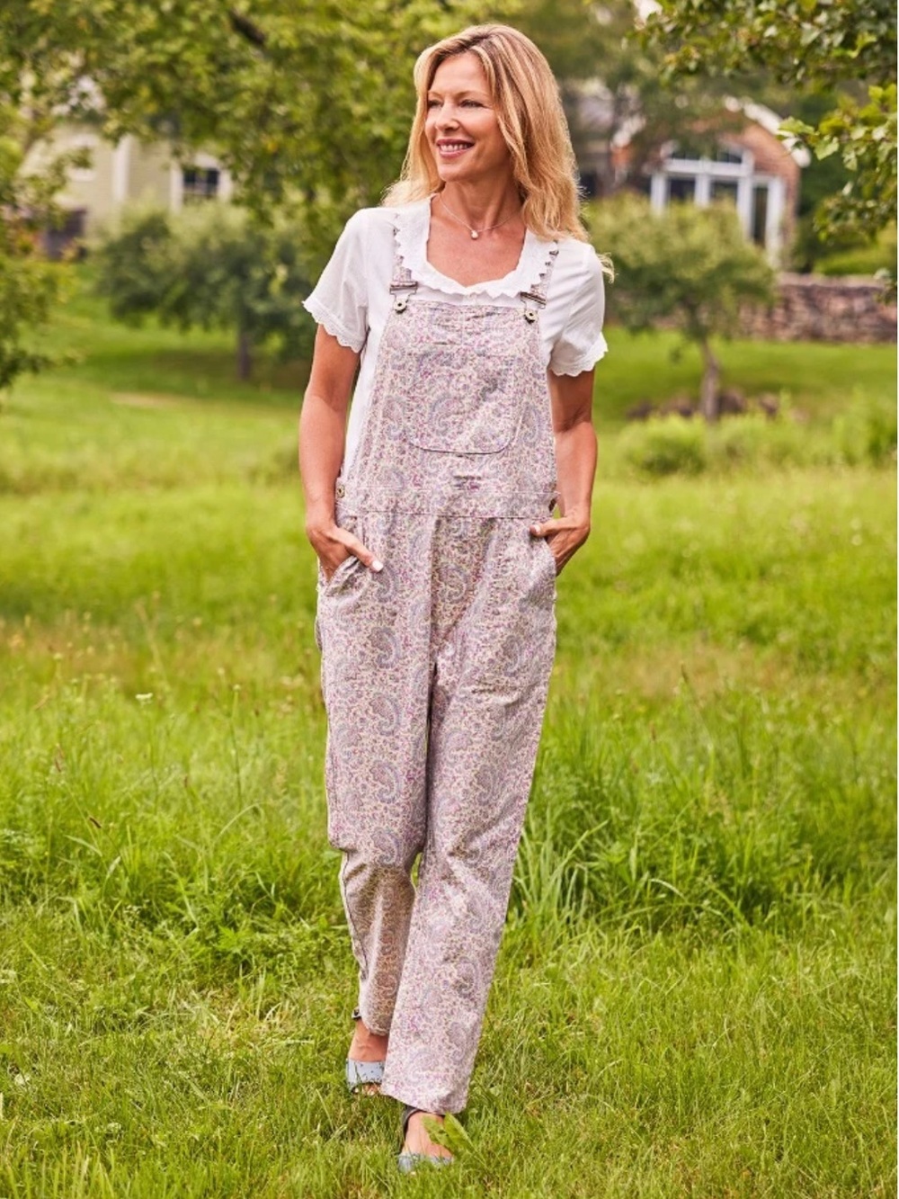 April Cornell Prague Paisley Overall